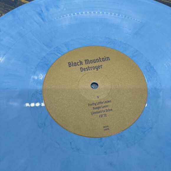 Black Mountain ‎– Destroyer Exclusive Club Edition Blue Color Vinyl LP - Picture 6 of 10